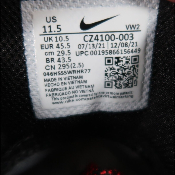Nike Shoes Mens 11.5 Athletic Trainers Kyrie Flytrap 5 Sneakers Bred Basketball main image 10
